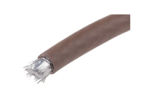 Kabel koncentryczny, 100m, RG6, Polichlorek winylu PVC, Brązowy Bez zakończenia Bez zakończenia 100m, RS PRO Bez