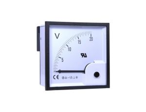 Woltomierz analogowy DC -25C do +50C 92 x 92 mm RS PRO