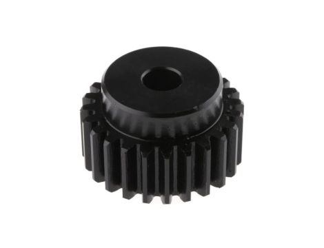 Koło zębate walcowe, moduł: 2, l.zębów: 24, śr. piasty: 38mm, śr. otworu: 12mm, Stal