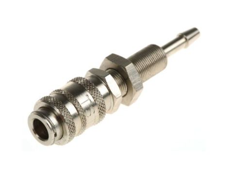 Szybkozłączka pneumatyczna, materiał Mosiądz, złącze , Złącze metryczne M7, męskie, RS PRO Rectus 20, Rectus 91,