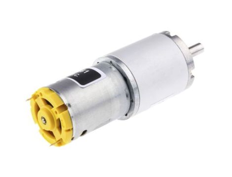 Silnik DC, 6→ 15 V., 990 mA, 7,98 W, 14,5 obr./min, 78,4 gcm, RS PRO