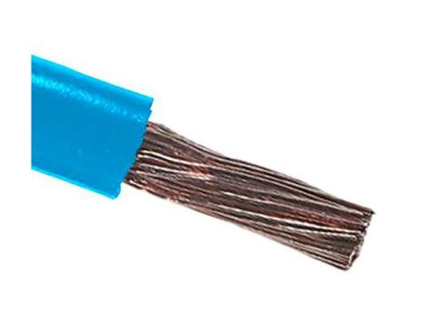 Kabel trzynormowy PCW, dł. 100m 16 mm, 100 A, 600 V, Maximum of +105 C Mid Niebieski Zgodność z trzema normami, RS PRO