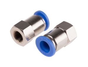 Adapter gwintowany prosty gwint – rura, 10 barów