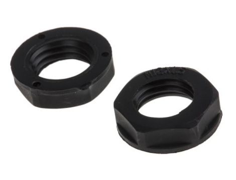 Nakrętka do dławnic kablowych, M12, IP68, kolor: Czarny, materiał: Nylon 66, RS PRO