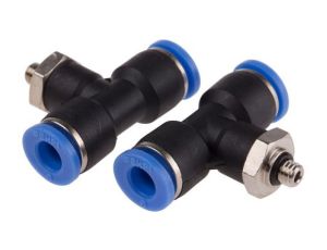 Adapter gwintowany teowy typu gwint – rura, 10 barów