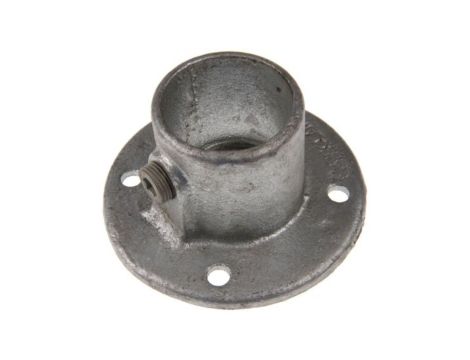 Kołnierz ścienny, Cast Iron, Kołnierz ścienny, 48mm, Rura okrągła, Typ 3