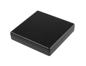 Obudowa Czarny, 125 x 125 x 25mm, RS PRO