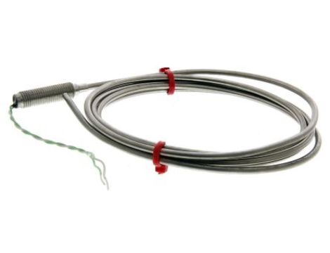 Termopara typ K do +1100C 1.5m kabel 100mm, Inconel 600, stal nierdzewna IEC