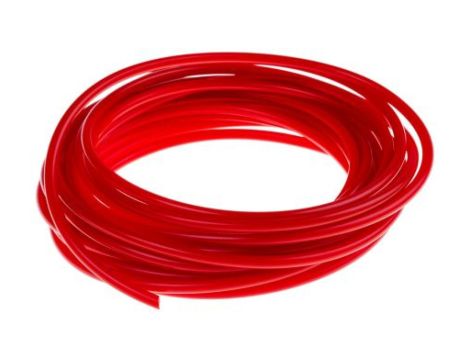 Zaokrąglony pas poliuretanowy, Czerwony, śr.: 4mm, dł. 5m, obc.: 3.45kg