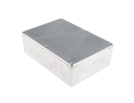 Obudowa ekranowana Srebrny, 171.9 x 120.9 x 55mm, RS PRO