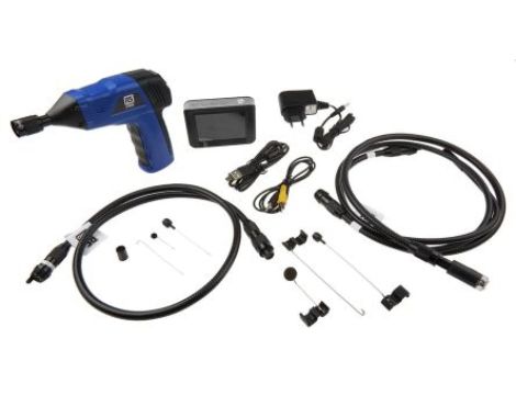 Zestaw kamery inspekcyjnej, długość: 1m, średnica: 9mm, LED