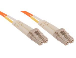 Kabel światłowodowy, średnica: 50/125m, OM2 Wielomodowy, Pomarańczowy, LC / LC