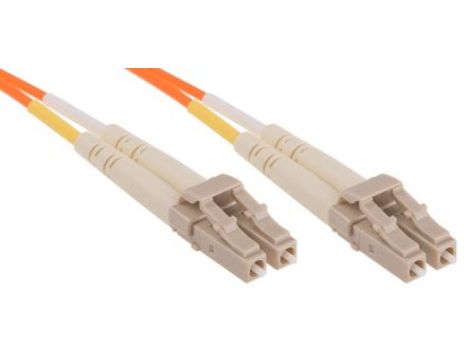 Kabel światłowodowy, średnica: 50/125m, OM2 Wielomodowy, Pomarańczowy, LC / LC