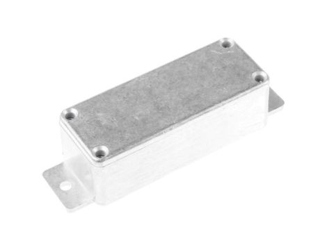 Obudowa ekranowana Srebrny z kołnierzem IP65 Neopren, 113.9 x 35.1 x 30mm, RS PRO