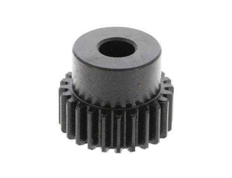 Koło zębate walcowe, moduł: 1, l.zębów: 24, śr. piasty: 20mm, śr. otworu: 8mm, Stal