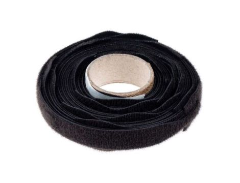 Taśma rzepowa, typu: haczyk-pętelka, dł. 200mm, szer. 20mm, RS PRO