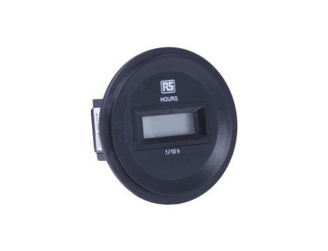 Licznik godzin LCD 6-cyfrowy 12 → 48 V AC/DC RS PRO