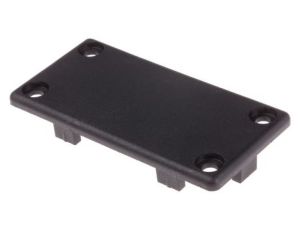 Zaślepka Zatyczka, kolor: Czarny, 40 x 80 mm, 8mm