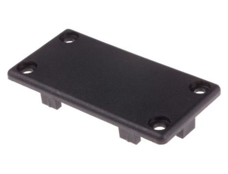 Zaślepka Zatyczka, kolor: Czarny, 40 x 80 mm, 8mm