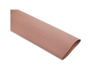 Osłona termokurczliwa brązowa 2:1, średnica 25.4mm, dł. 1.2m, RS PRO
