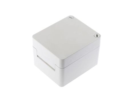 Szafka ścienna rozdzielcza Szary, materiał: Plastik wzmacniany włóknem szklanym, IP66, 100 x 120 x 140mm, RS PRO