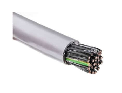 Kabel sterowniczy YY, 25-żyłowy, 0,75 mm, Ø 13.8mm Nieekranowany, izolacja Polichlorek winylu PVC