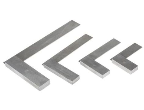 Zestaw kątowników inżynierskich, 150 mm, 49 mm, 75 mm, 98 mm, 1.6mm