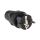 Wtyk sieciowy, 16A, 250 V, 2P+E CEE 7/7 niemieckie Schuko/francuskie, RS PRO