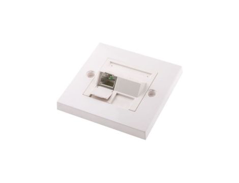 Płytka czołowa, Cat6, STP, Kątowy