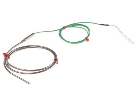 Termopara typ K do +1100C 1m kabel 1m, Stal nierdzewna IEC