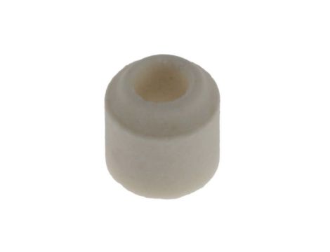 Koralik ceramiczny, Ceramika, Biały, otwór: 2.5mm, +1200C