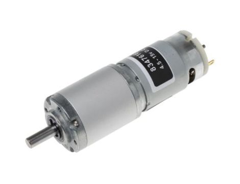 Motoreduktor DC, 900 mA, 7 W, 10 obr./min, 1,2 Nm, RS PRO