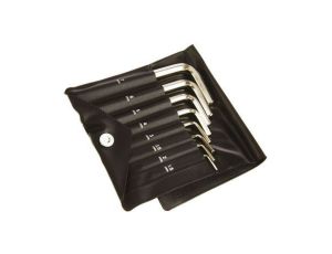 Zestaw kluczy imbusowych Jednostki metryczne, 8 szt. 1.5mm Sześciokątne, typu L, materiał: Stop chromu i niklu, RS PRO