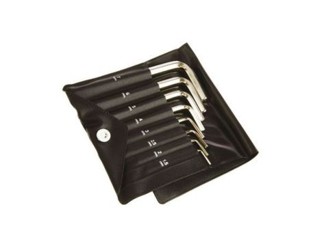 Zestaw kluczy imbusowych Jednostki metryczne, 8 szt. 1.5mm Sześciokątne, typu L, materiał: Stop chromu i niklu, RS PRO