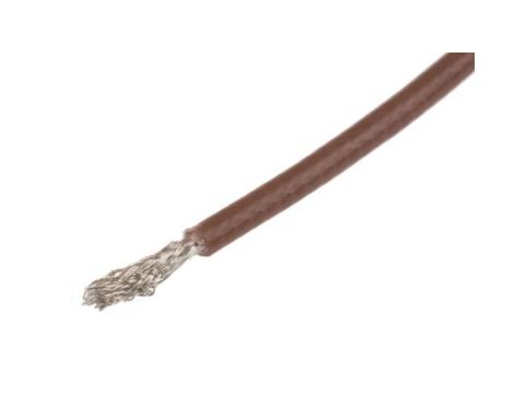 Kabel koncentryczny, RG178B/U, FEP, Brązowy Bez zakończenia Bez zakończenia, RS PRO Bez zakończenia