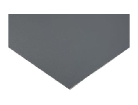 Arkusz tworzywa sztucznego Szary, 1000mm x 500mm x 6mm