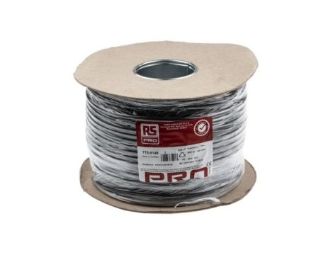 Sieciowy kabel zasilający 4 Core Polichlorek winylu PVC Sheath Czarny 7.04mm od , 300 V, 500 V