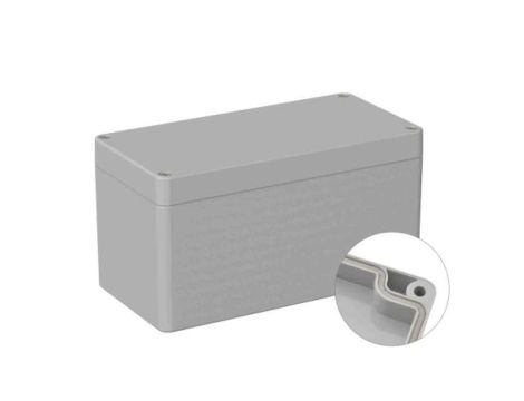 Obudowa ogólnego użytku ekranowana Szary IP66 Silikon, 80 x 160 x 85mm, RS PRO 5U3