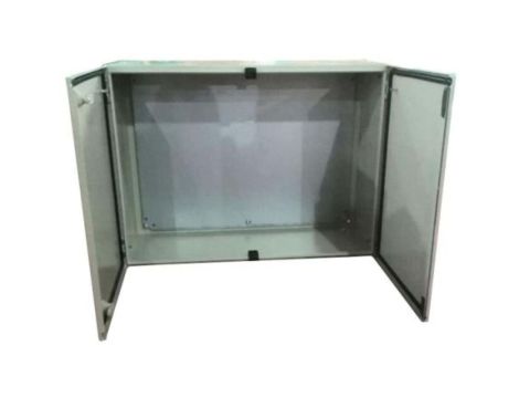 Szafka ścienna rozdzielcza RAL 7032, materiał: Stal, IP66, 1200 x 600 x 250mm, RS PRO