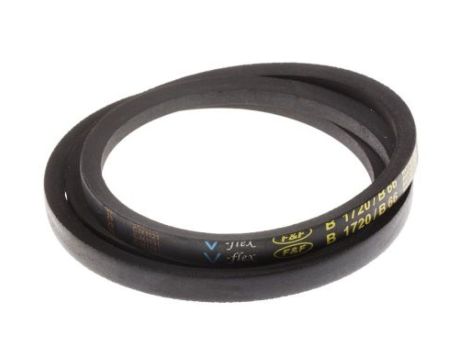 Pas napędowy, profil B, materiał: PET, guma, 17mm x 11mm x 1.67m, RS PRO