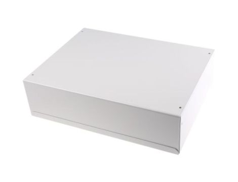 Obudowa urządzeń elektronicznych, Stal walcowana na zimno, Szary, 350 x 270 x 95mm, RS PRO
