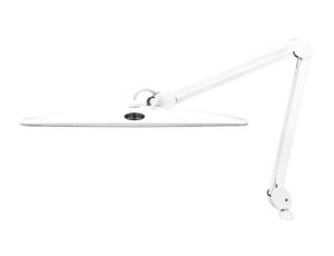 Lampa biurkowa 21 W 230 V, z regulowanym ramieniem, ze źródłem, RS PRO