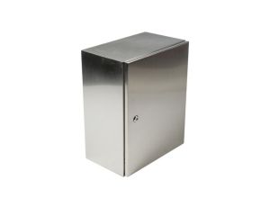 Szafka ścienna rozdzielcza, materiał: Stal nierdzewna typu 304, IP66, 240 x 360 x 150mm, RS PRO