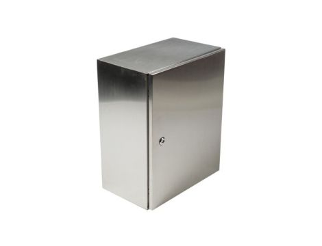 Szafka ścienna rozdzielcza, materiał: Stal nierdzewna typu 304, IP66, 240 x 360 x 150mm, RS PRO