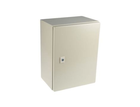 Szafka ścienna rozdzielcza RAL 7032, materiał: Stal, IP66, 400 x 300 x 210mm, RS PRO