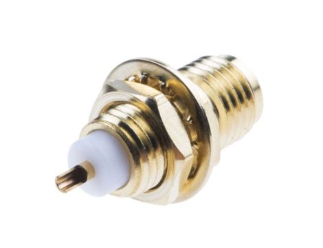 Złącze koncentryczne, 50, 18GHz, Żeński, Lutowane, Montaż na panelu
