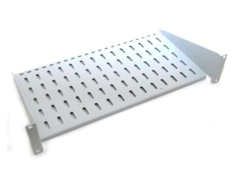 Regulowana półka, 2U, typ: Sliding Shelf, maks. obciążenie: 20kg, Stal, Szary