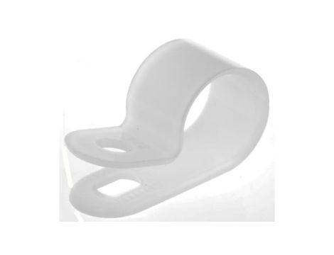 Zacisk kablowy Zacisk P, 12.7mm, materiał: Nylon 66, 31 x 12 x 1.5mm, RS PRO