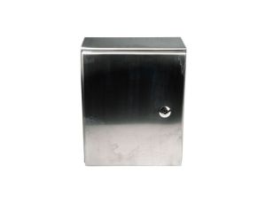 Szafka ścienna rozdzielcza, materiał: Stal nierdzewna typu 304, IP66, 300 x 250 x 150mm, RS PRO