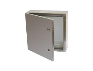 Szafka ścienna rozdzielcza, materiał: Stal nierdzewna typu 304, IP66, 200 x 200 x 150mm, RS PRO